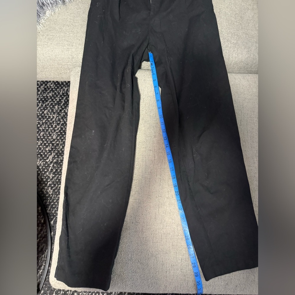 GAP 10 Tall Black Pleated Khaki Pant - Picture 8 of 8